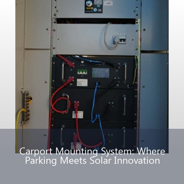 Carport Mounting System: Where Parking Meets Solar Innovation
